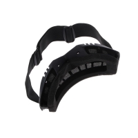 Очки-маска для езды на мототехнике, разборные, визор хамелеон, цвет черный Очки-маска для езды на мототехнике, разборные, визор хамелеон, цвет черный