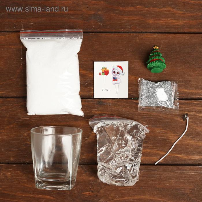 Набор для творчества &laquo;Делаем гелевую свечу: ёлочка&raquo;, в пакете