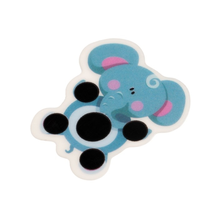 Детский термометр - наклейка налобный Детский термометр - наклейка налобный "Слоненок", до 40°, 4,5 х 3 см