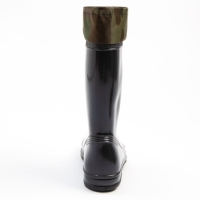 Сапоги женские с утеплителем, размер 36, цвет чёрный, ПВХ Сапоги женские с утеплителем, размер 36, цвет чёрный, ПВХ