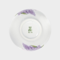 Пиала &laquo;Сирень&raquo;, 330 мл, d=10,7 см, фарфор