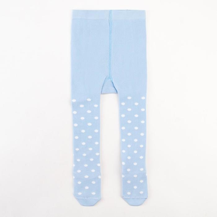 Колготки Крошка Я &laquo;Панда&raquo;, цвет голубой, рост 98-104 см
