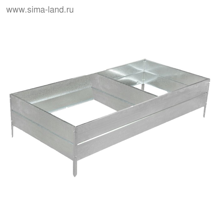 Грядка оцинкованная, 295 &times; 100 &times; 34 см, Greengo