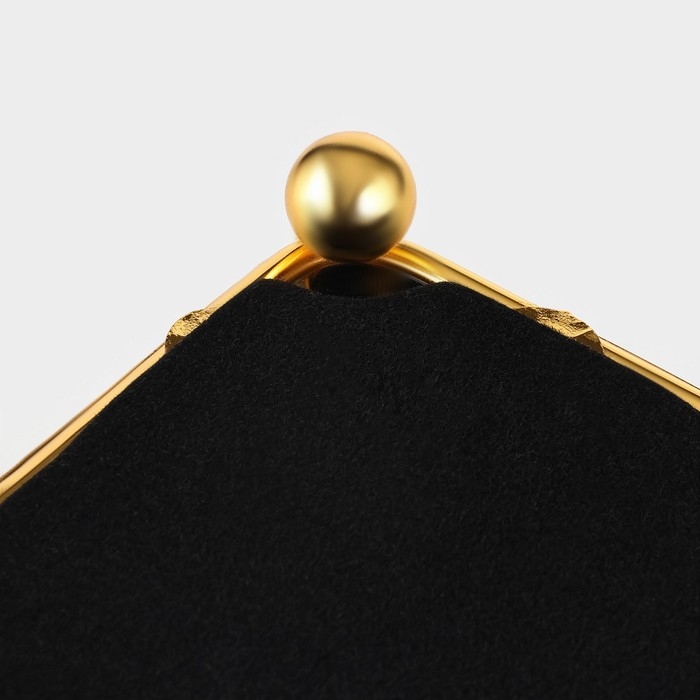 Салфетница &laquo;Веер&raquo;, 15&times;15&times;6, цвет золотой