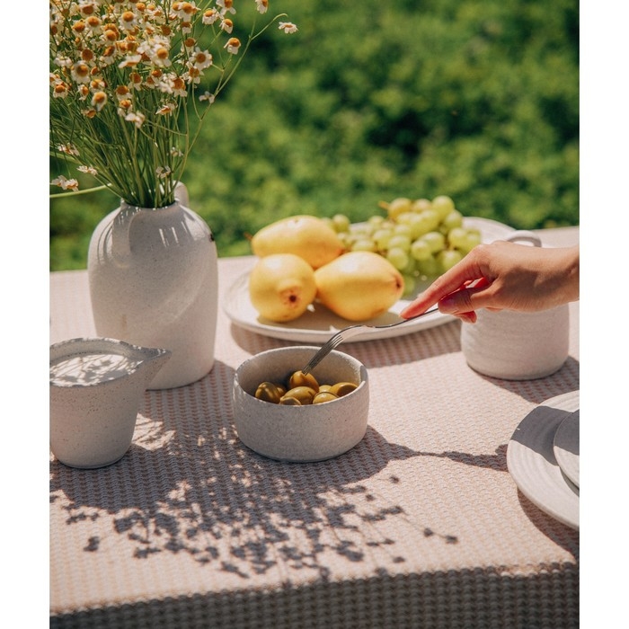 Набор салатников керамических SL Home &laquo;Арена Бланка&raquo;, 370 мл, d=11 см, цвет белый