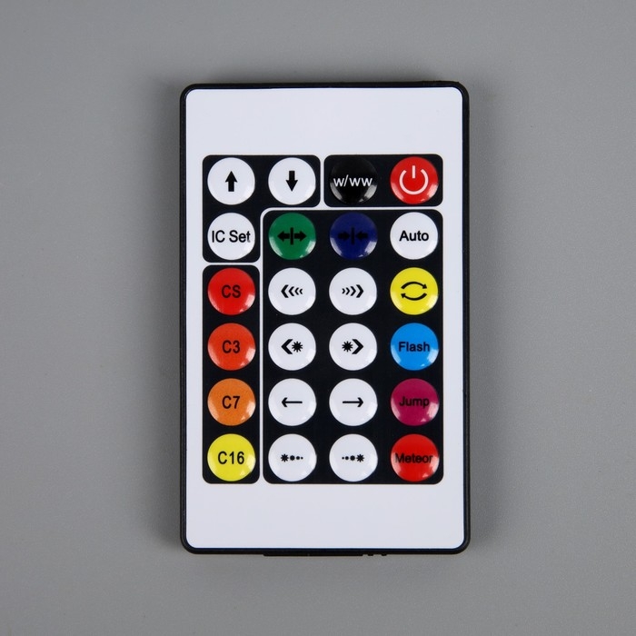 Умная гирлянда &laquo;Нить&raquo; 6 м с насадками &laquo;Звёздочки&raquo;, IP20, тёмная нить, 20 LED, свечение RGB, USB