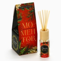 Аромадиффузор ароматический палочки &laquo;Новогодняя коллекция: Волшебных моментов&raquo;, аромат морозная ягода, 30 мл