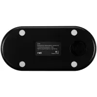 Увлажнитель-ароматизатор с имитацией пламени Fuego, черный