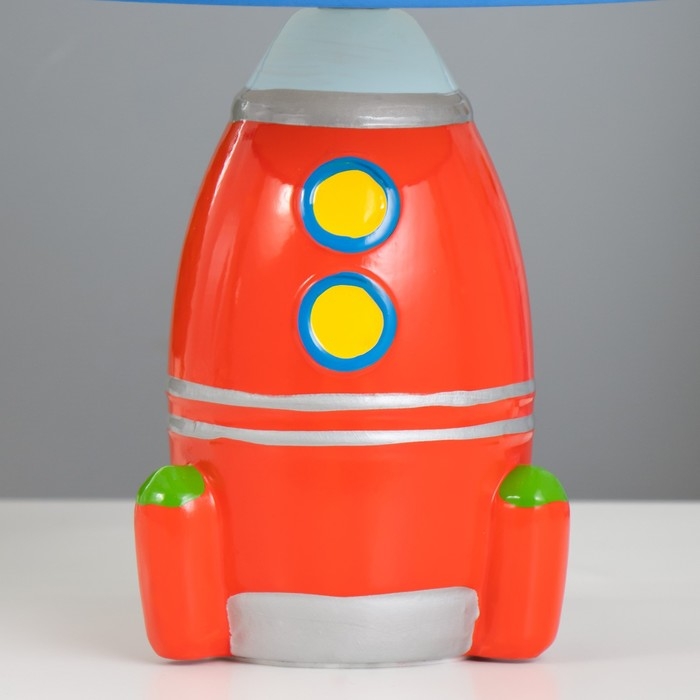 Настольная лампа "Космический корабль " Е14 15Вт МИКС 20х20х31 см RISALUX