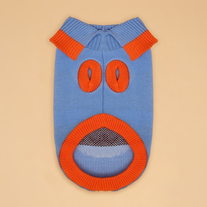 Свитер "Зайка", L (ДС 29, ОШ 29, ОГ 29-49 см)