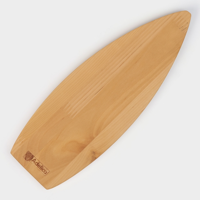 Менажница &laquo;Лодочка&raquo;, 2 секции, d=30&times;1 см, берёза