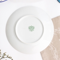 Тарелка "Романс букет", д-200мм, нео гжель