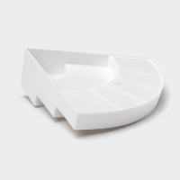 Подставка для специй 3 яруса Griten, угловая, 30×30×8,7 см, цвет белый Подставка для специй 3 яруса Griten, угловая, 30×30×8,7 см, цвет белый