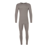 Термобельё мужское (джемпер, брюки) MINAKU цвет серый, размер 56