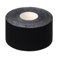 Кинезио - тейп, 3,8 см &times; 5 м, цвет чёрный