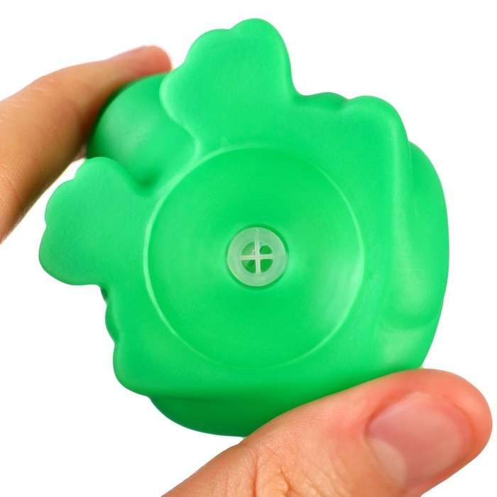 Набор резиновых игрушек для ванны &laquo;Мыльница: Лягушка&raquo;, 14 см, с пищалкой, 4 шт, Крошка Я