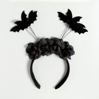 Ободок для волос карнавальный &laquo;Летучие мышки&raquo;, на Хэллоуин