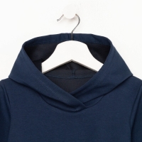 Костюм для мальчика (толстовка/брюки), цвет тёмно-синий, рост 98 Костюм для мальчика (толстовка/брюки), цвет тёмно-синий, рост 98