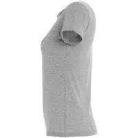 Футболка женская Miss 150 серый меланж, размер XXL