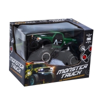 Джип радиоуправляемый &laquo;Армия&raquo;, работает от батареек, цвет зелёный