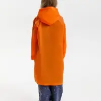 Дождевик детский RainDrop Kids, оранжевый, 10 лет (рост 130-140)