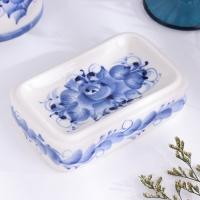 Маслёнка "Корова", гжель