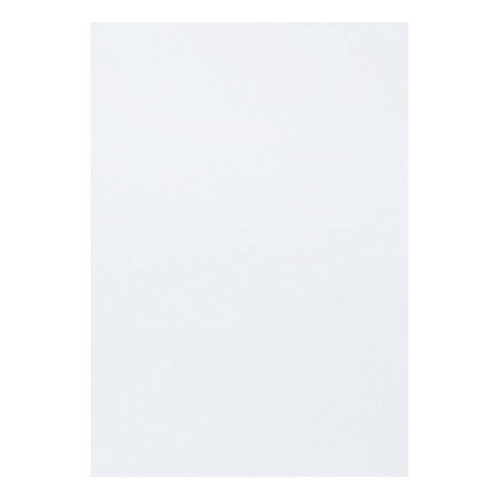 Бумага для гуаши А4, 15 листов в папке, блок 190 г/м2