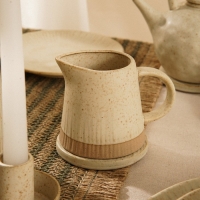 Молочник керамический SL Home &laquo;Виенто&raquo;, 350 мл, 12,5&times;9 см, цвет бежевый