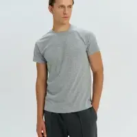 Футболка Regent 150 серый меланж, размер XS