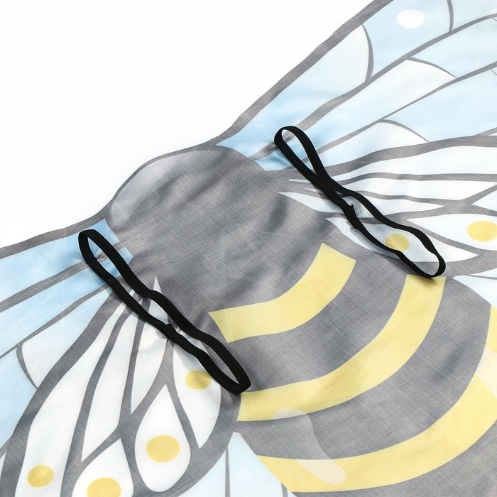 Карнавальные крылья на резинках &laquo;Озорная пчёлка&raquo;, 60 &times; 100 см