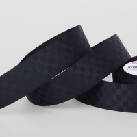 Лента декоративная «Квадраты», 25 мм × 9,1 ± 0,5 м, цвет чёрный Лента декоративная «Квадраты», 25 мм × 9,1 ± 0,5 м, цвет чёрный