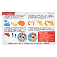 Ёлочная подвеска из полимерной глины своими руками на новый год &laquo;Змея в шапочке&raquo;, новогодний набор для творчества