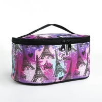 Косметичка на молнии, цвет фиолетовый Косметичка на молнии, цвет фиолетовый