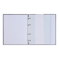 Тетрадь на кольцах A5 160 листов в клетку Calligrata "MonoTone", обложка 7БЦ, без вырубки под кольца, блок офсет Тетрадь на кольцах A5 160 листов в клетку Calligrata "MonoTone", обложка 7БЦ, без вырубки под кольца, блок офсет
