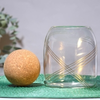 Банка для хранения сыпучих продуктов и круп &laquo;Геометрия&raquo;, 500 мл