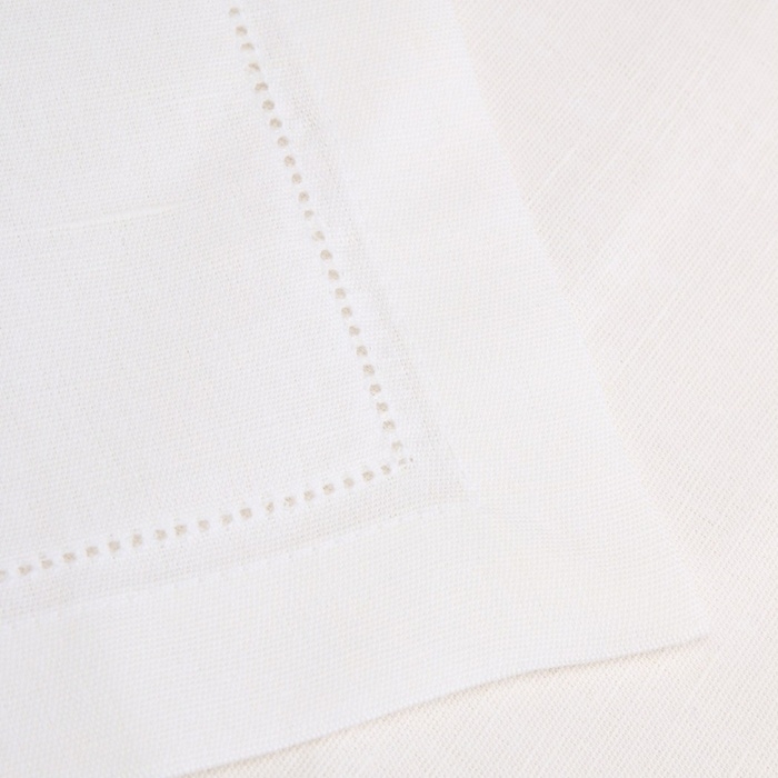 Дорожка с мережкой SL HOME Fiesta  30х60см.-1 шт, лен 48%, хл 52%, 206 гр/м2