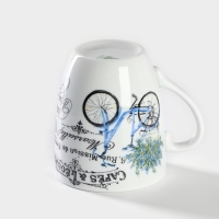 Кружка фарфоровая челси &laquo;Прованс&raquo;, 300 мл, рисунок микс