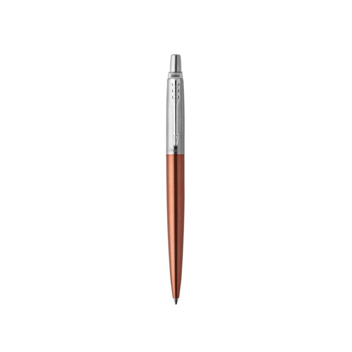 Ручка шариковая Parker Jotter Core K63 Chelsea Orange CT М 1.0 мм, корпус из нержавеющей стали, синие чернила Ручка шариковая Parker Jotter Core K63 Chelsea Orange CT М 1.0 мм, корпус из нержавеющей стали, синие чернила