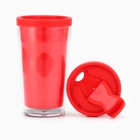 Термостакан под вставку "Красный" 250 мл Термостакан под вставку "Красный" 250 мл
