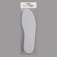 Стельки для обуви, универсальные, дышащие, р-р RU до 46 (р-р Пр-ля до 47), 29 см, пара, цвет белый Стельки для обуви, универсальные, дышащие, р-р RU до 46 (р-р Пр-ля до 47), 29 см, пара, цвет белый