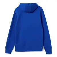 Толстовка на молнии с капюшоном унисекс King, ярко-синяя, размер XXL