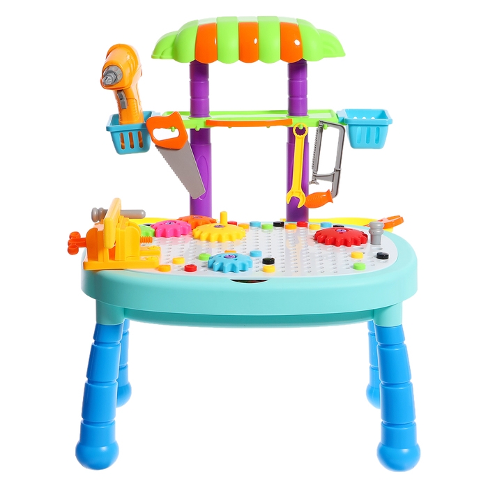 Конструктор винтовой &laquo;Игровой модуль&raquo;, 8 в 1, с электрическим шуруповёртом