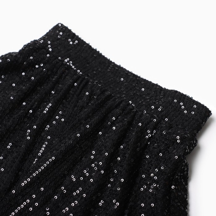 Юбка из пайеток KAFTAN размер 34 (122-128 см), черный