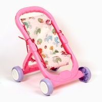 Игрушка детская "Коляска для кукол", складная пластиковая, 40 х 65 см, МИКС Игрушка детская "Коляска для кукол", складная пластиковая, 40 х 65 см, МИКС