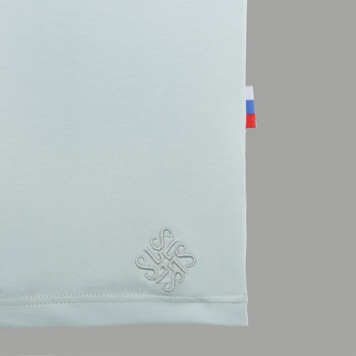 Футболка SL by KAFTAN Футболка SL by KAFTAN "basic", 48, небесный