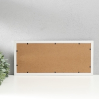 Фоторамка дерево, стекло с прищепками 10х15 см "Локаничность" белая 2,8х42,5х18,5 см Фоторамка дерево, стекло с прищепками 10х15 см "Локаничность" белая 2,8х42,5х18,5 см