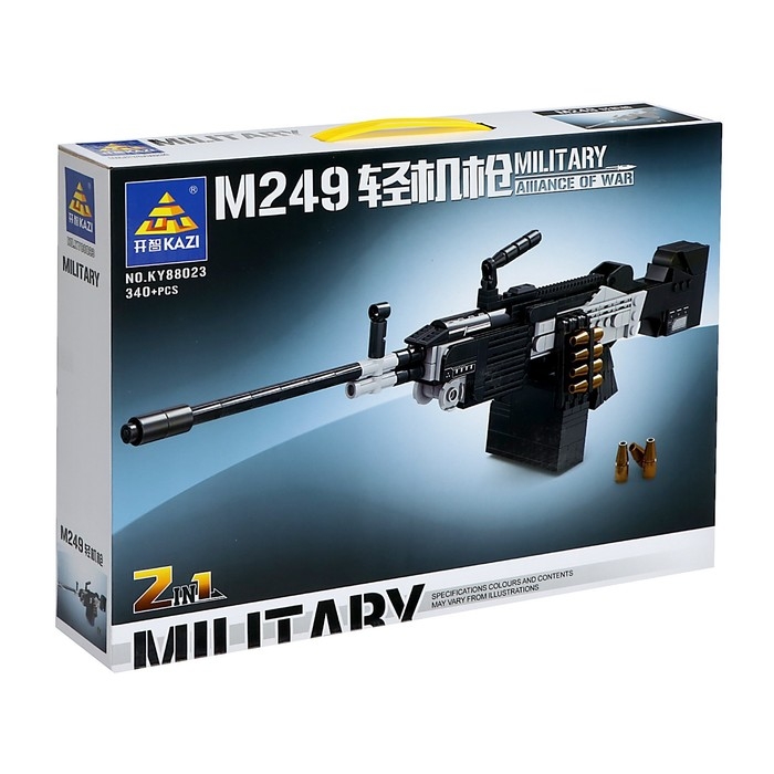 Конструктор Оружие «Разрушитель», 2 в 1, 340 деталей Конструктор Оружие «Разрушитель», 2 в 1, 340 деталей