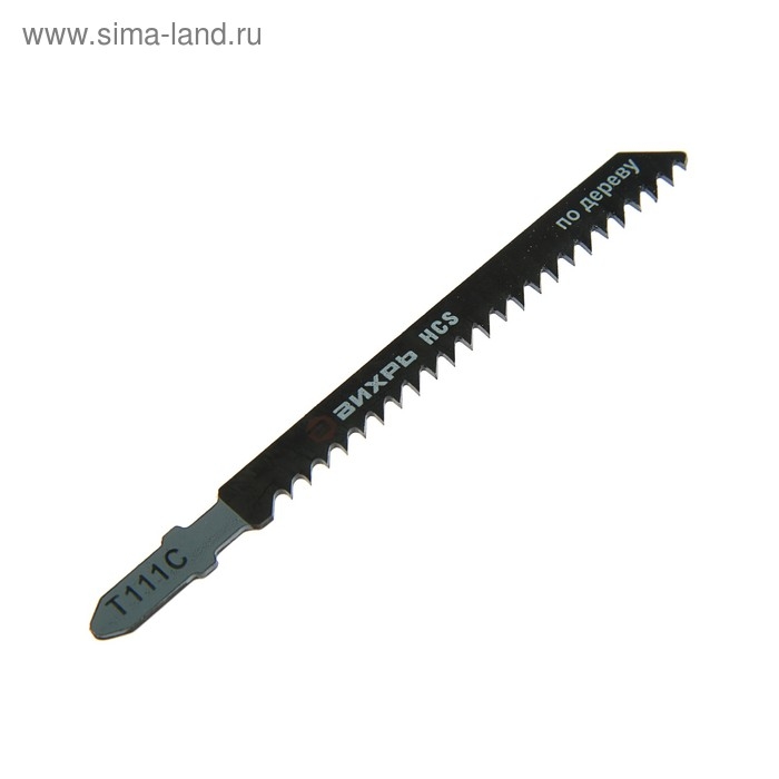 Пилки для лобзика "Вихрь" Т111C, по дереву, грубый рез, 100 х 75 мм, 2 шт.