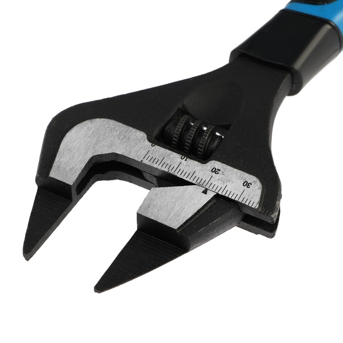 Ключ разводной с очень тонкими губками ТУНДРА, 2К рукоятка, толщина 2.5 мм, до 38 мм, 200 мм 98638 Ключ разводной с очень тонкими губками ТУНДРА, 2К рукоятка, толщина 2.5 мм, до 38 мм, 200 мм 98638