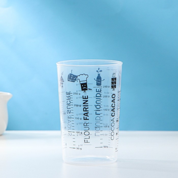 Стакан мерный &laquo;Весёлая кухня&raquo;, 400 мл, цвет МИКС